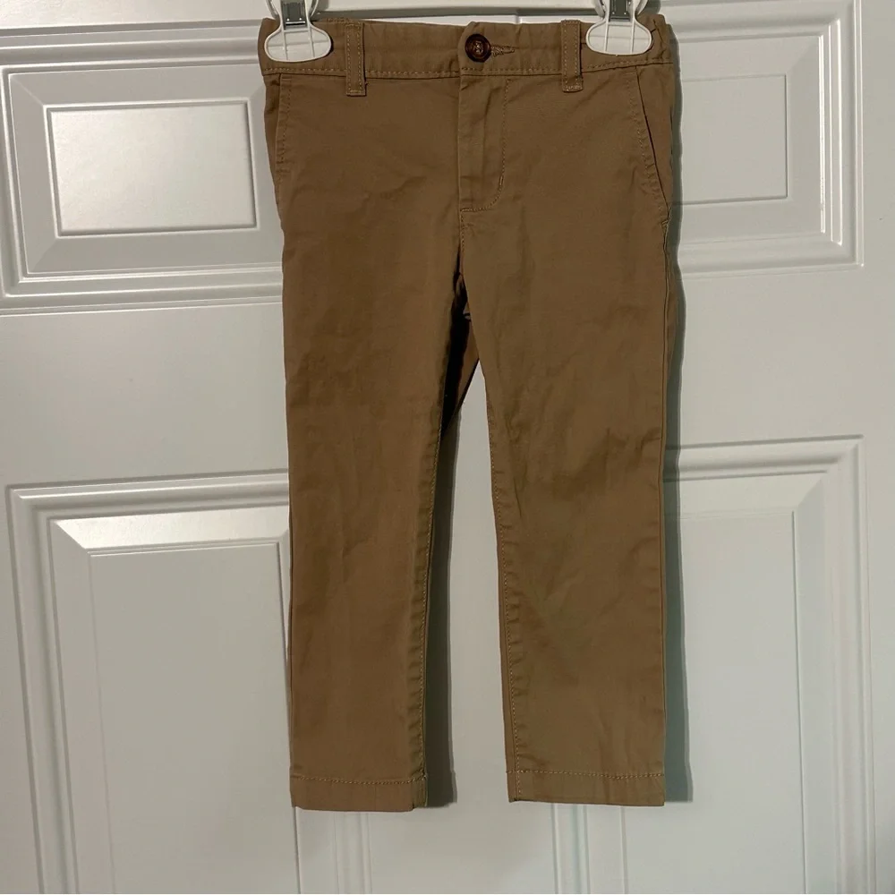 Carters Boys Brown Pants Size 3T Adjustable Waist